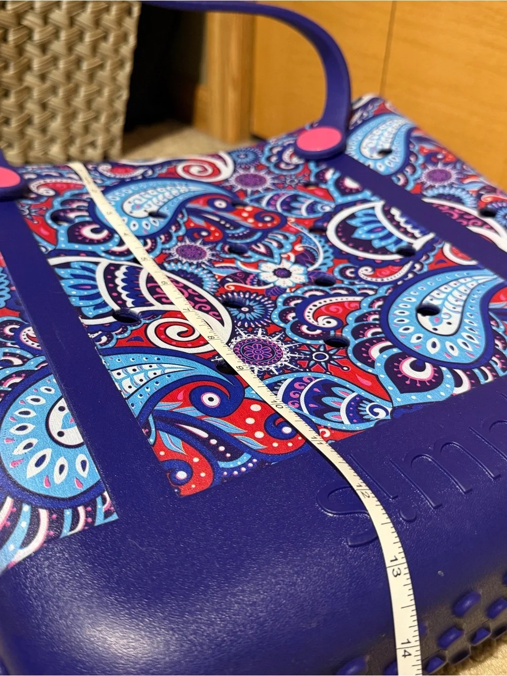 Simply Southern EVA Paisley Print Tote Bag